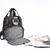 Imagen de Mochila Paz Metal Black