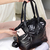 Maxi Tote Zoe Dark Metal - tienda online