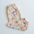 Babucha frisa flores - tienda online