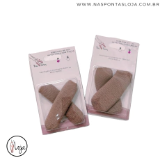 Dedeiras de gel para dedão revestida com malha (par) - Nas Pontas na internet