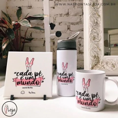 CANECA NAS PONTAS- CADA PÉ É UM MUNDO na internet