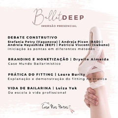 Ballet DEEP: Imersão Presencial. - comprar online