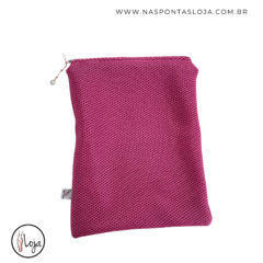 Saquinho organizador em tela - para sapatilha de ponta - Nas Pontas - Loja de Produtos de Ballet e Dança
