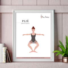 Quadro Plié - produto digital para impressão - comprar online