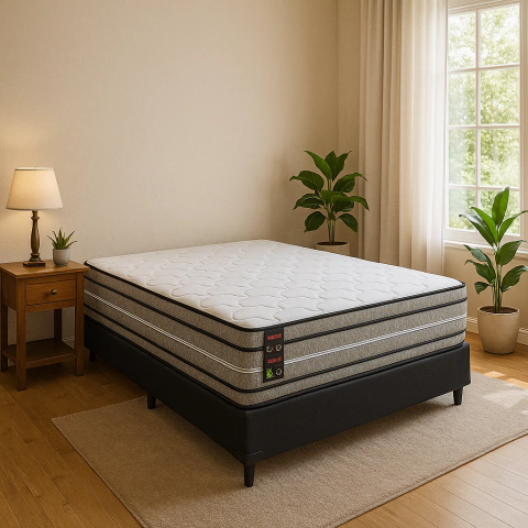 Conjunto OPALA Espuma Maxima Resistencia 180kg por lado 2 Plazas - comprar online