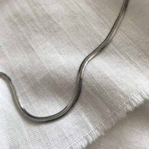 Cadena Madero Plateada