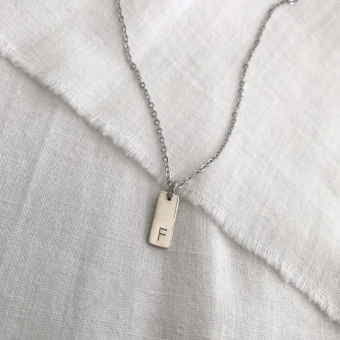 Collar Lulo Personalizado (plateado o dorado) - comprar online