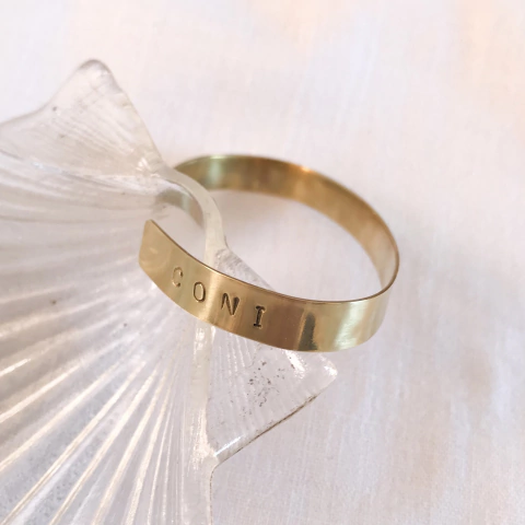 Esclava Personalizada Bronce - comprar online