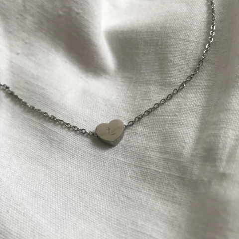 Collar Stay Personalizado Plateado