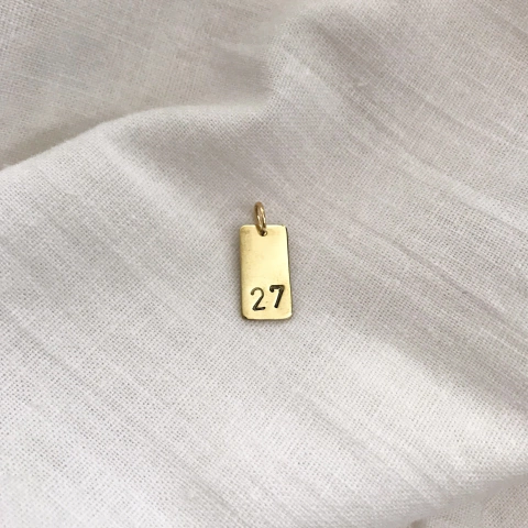 Dije Fleur Personalizado