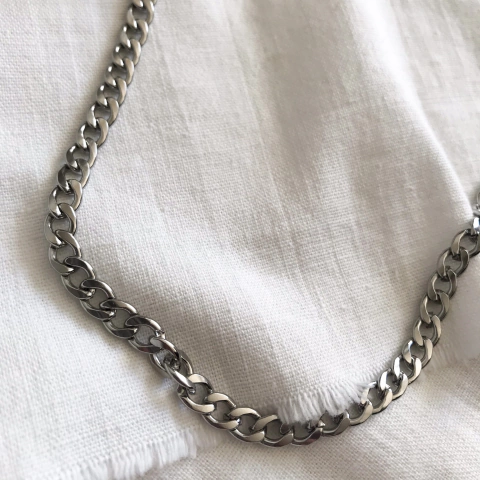 Cadena Real Plateada