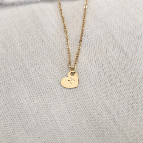 Collar Blush Dorado Personalizado