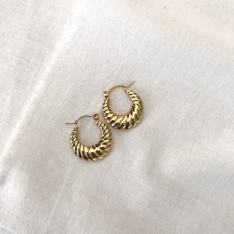 Argollas Paris Doradas