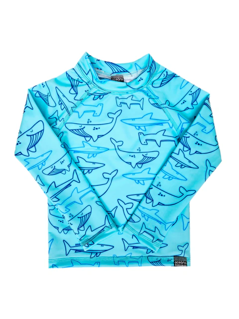 Remera UV Mangas Largas Marino