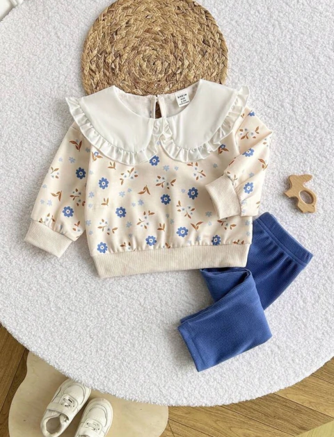 Conjunto de 2 Piezas Buzo y calza de corederoy