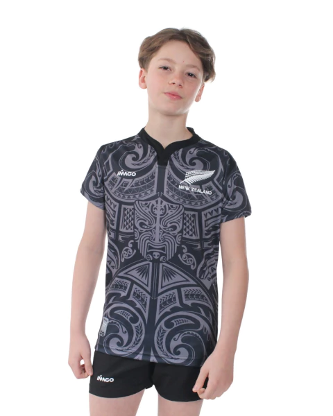 Camiseta Niños Maori Nueva Zelanda #320 - Negro - comprar online