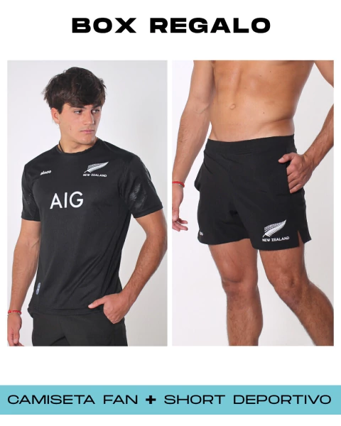 BOX NUEVA ZELANDA (Camiseta Fan + Short Deportivo)