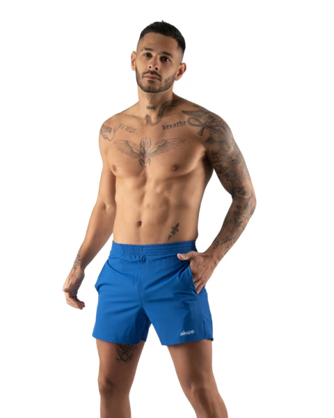Short Deportivo Liso Imago - Azul - comprar online