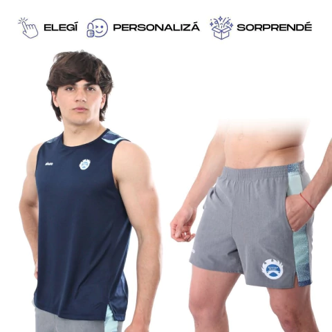 BOX TRAINING ESCOCIA (Musculosa + Short Microfibra) - comprar online