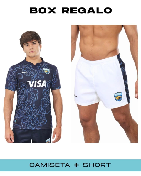 BOX RUGBY ARGENTINA SKIN (Camiseta Entrenamiento + Short Estampado)