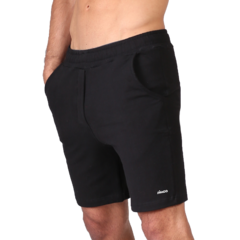 Bermuda Elastizada Hombre Negra