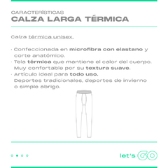 Conjunto Térmico - Camiseta y Calza Larga Mujer en internet