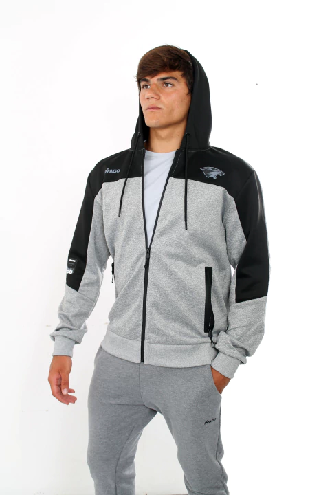 Campera Deportiva Imago Neo Hombre Argentina Frisa C/capucha - comprar online
