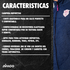 Campera deportiva All Blacks negra - Imago Deportes