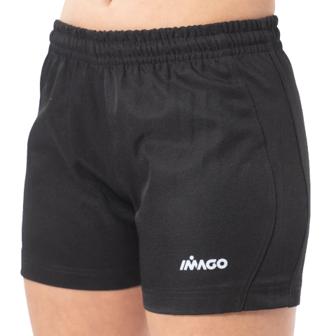 Short Mujer Negro Liso