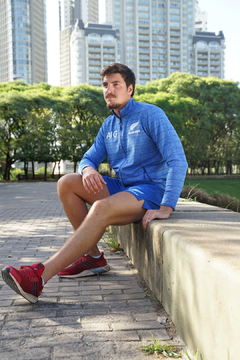 Short Deportivo All Blacks Azul - comprar online