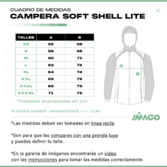 Campera Softshell Impermeable Irlanda #380 - Imago Deportes