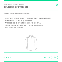 Buzo Medio Cierre Stretch Elastizado All Blacks #405 - tienda online