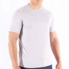 Remera Deportiva Lycra Tech Imago Gris - comprar online