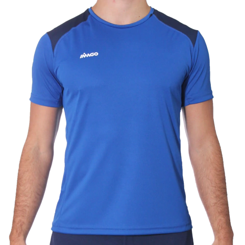 Remera Microfibra Azul