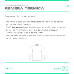 Camiseta Térmica Manga Larga Blanca Mujer - tienda online