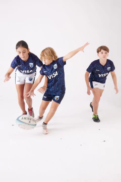 Short Rugby Argentina Skin #980 BLUE Niños - tienda online