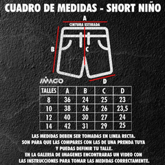 Short Escocia Niños #640 - tienda online