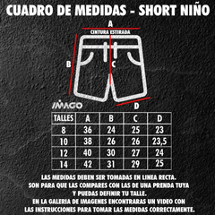 Short Irlanda Niños #360 - tienda online