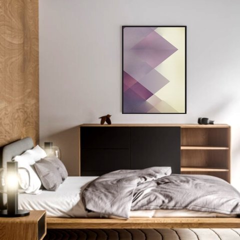 quadro-geometrico-tons-de-roxo-com-tons-pasteis-tokquadros-01