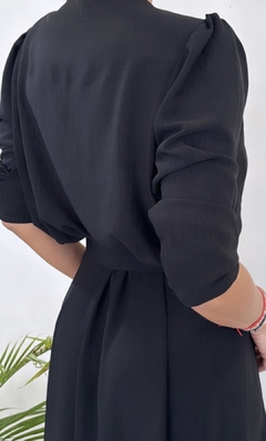 Conjunto Blusa cruzada + Palazzo pollera Cartagena crepe - comprar online