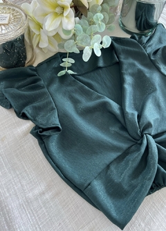 Blusa Aime crepe foil - Lola Dots 