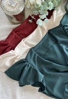 Blusa Aime crepe foil en internet