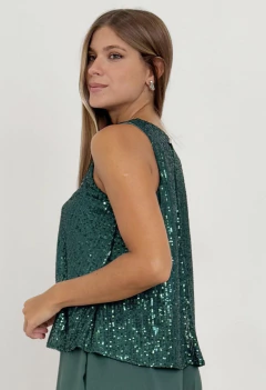 Blusa Mora pailettes