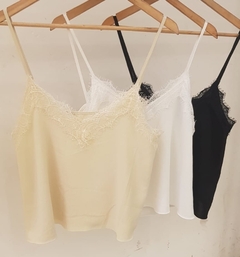 Musculosa lencera crepe en internet