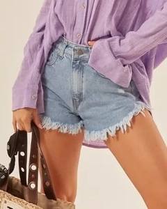 Short denim rigido