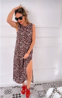 Vestido Print microfibra