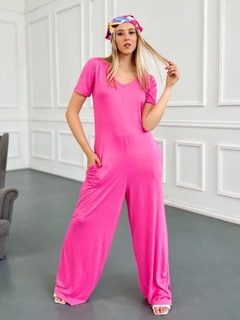 Mono enterizo palazzo Cairo Fucsia