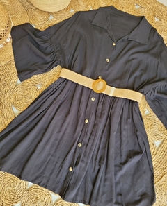 Vestido Paulina lino - Lola Dots 
