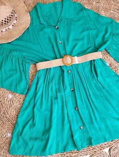Vestido Paulina lino - tienda online