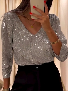 Blusa Katia paillettes en internet